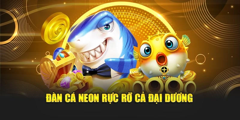 Đàn cá neon rực rỡ cả đại dương